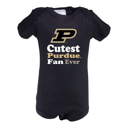 Purdue Infant Lap Shoulder Creeper Print