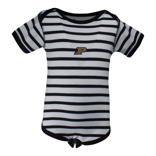 Purdue Stripe Lap Shoulder Creeper