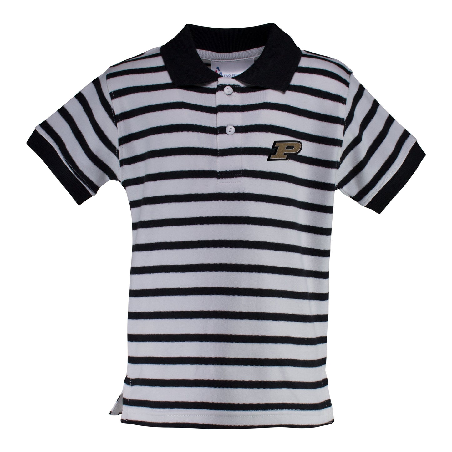 Purdue Stripe Golf Shirt