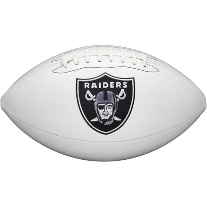 Las Vegas Raiders Embroidered Logo Signature Series Full Size Football