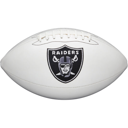 Las Vegas Raiders Embroidered Logo Signature Series Full Size Football