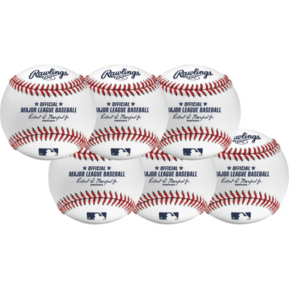 ROMLB Rawlings Official MLB Leather Game Baseball Robert Manfred - 6