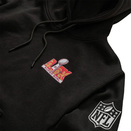 Roc Nation Black Super Bowl LIX Hoodie – NFL Football Fanwear Streetwear