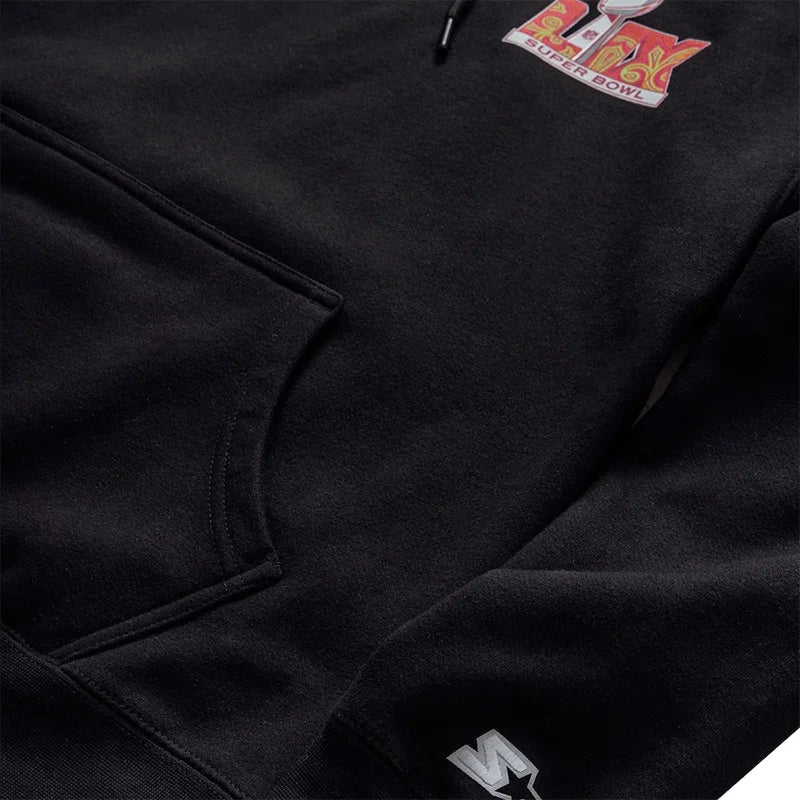 Roc Nation Black Super Bowl LIX Hoodie – NFL Football Fanwear Streetwear