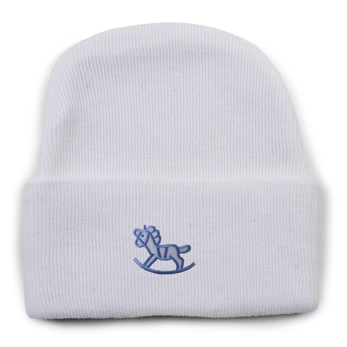 Baby Appliqued Knit Cap