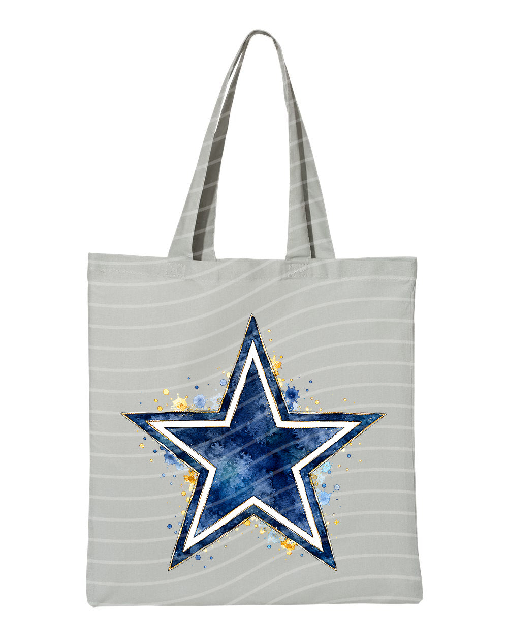 Watercolor Cowboys Tote