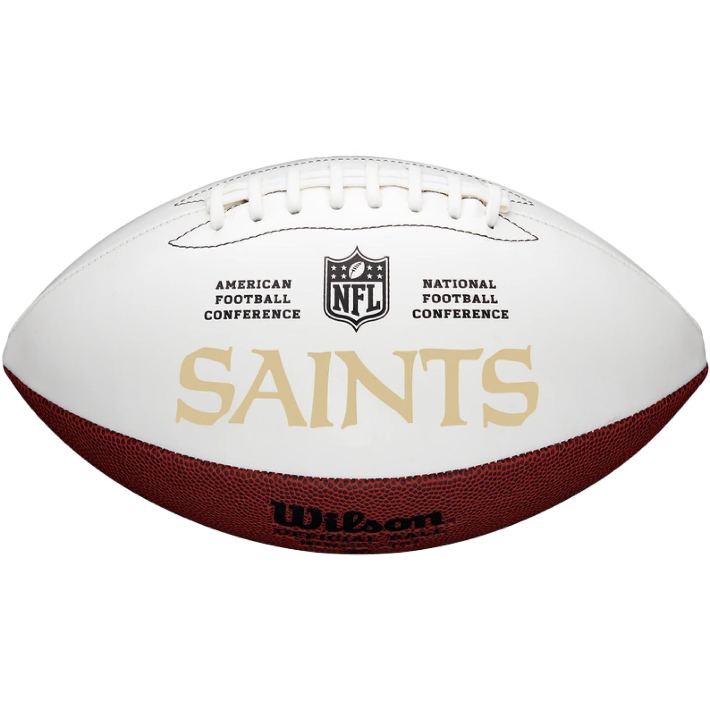 New Orleans Saints Embroidered Logo Autograph Edition Football