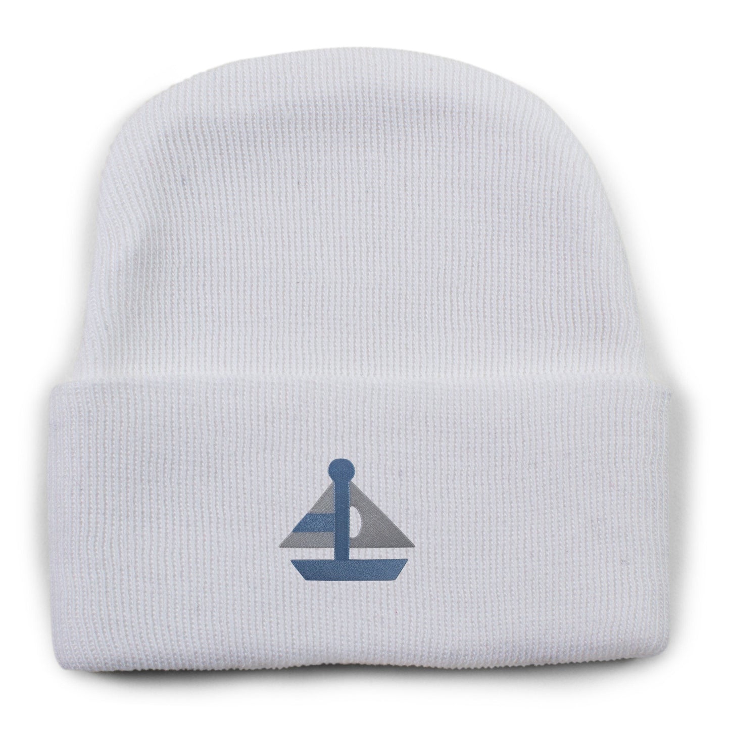 Baby Appliqued Knit Cap