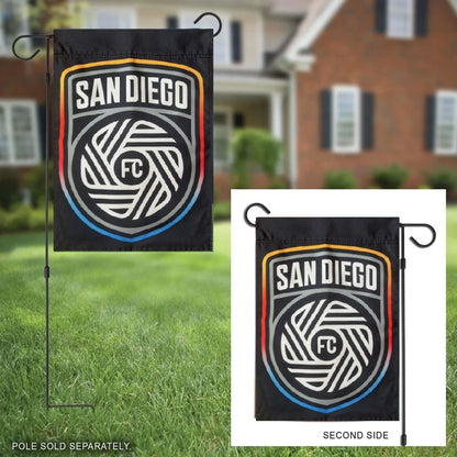 San Diego FC 2 Sided Garden Flag