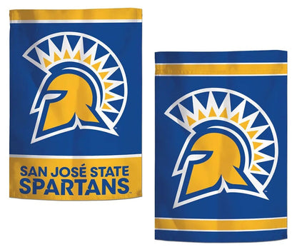 San Jose State Spartans 2 Sided Garden Flag