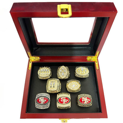 8-Piece San Francisco Championship Replica Ring Set