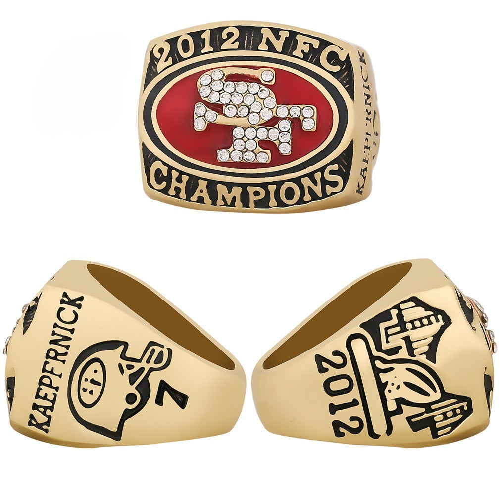 8-Piece San Francisco Championship Replica Ring Set