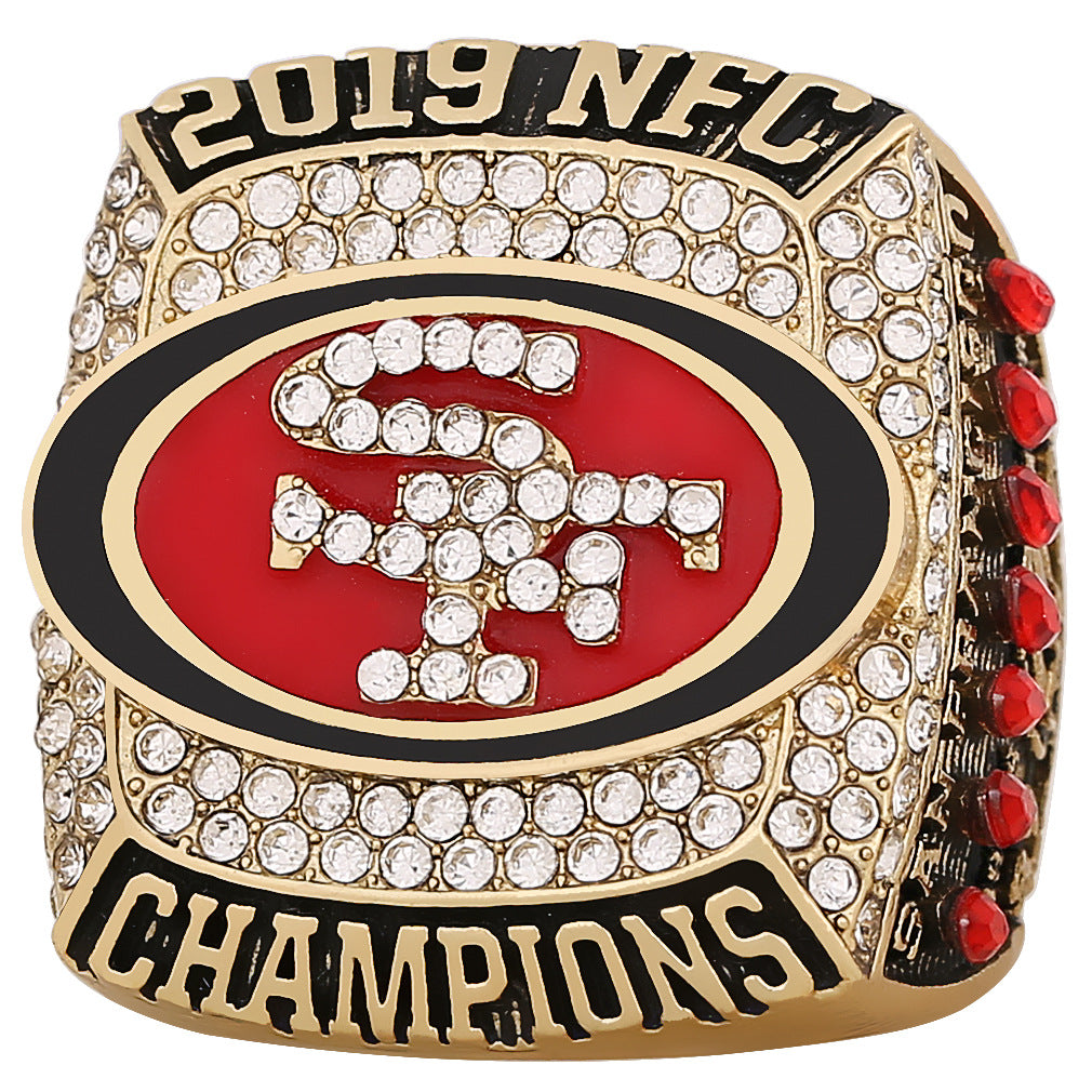 8-Piece San Francisco Championship Replica Ring Set