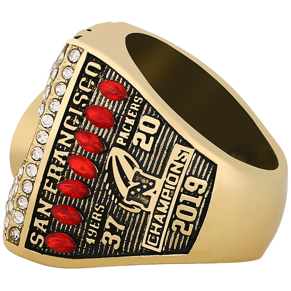 8-Piece San Francisco Championship Replica Ring Set