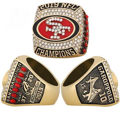 8-Piece San Francisco Championship Replica Ring Set