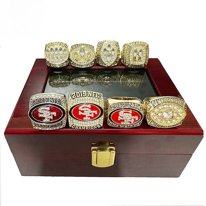 8-Piece San Francisco Championship Replica Ring Set