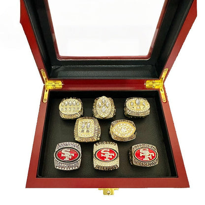 8-Piece San Francisco Championship Replica Ring Set