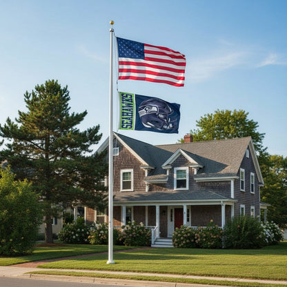 Seattle Seahawks 3x5 Helmet Flag