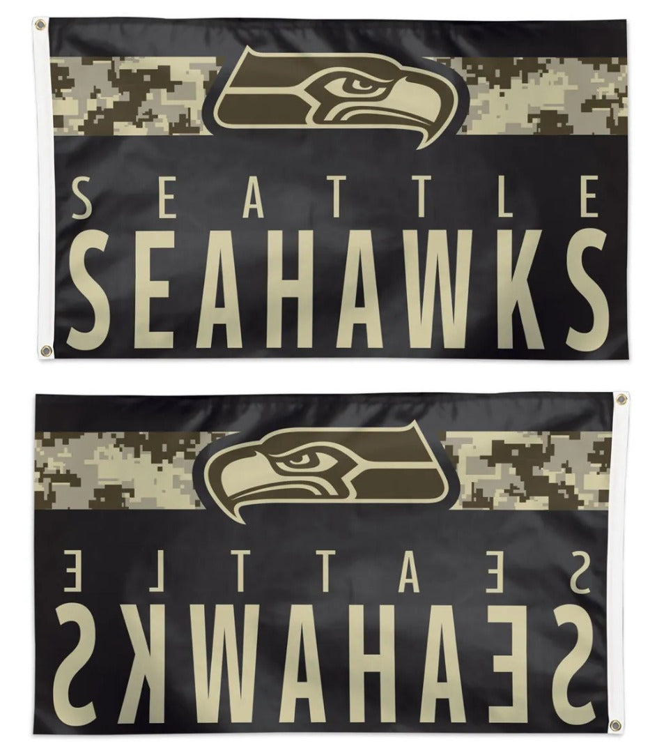 Seattle Seahawks Digi Camo 3x5 Flag