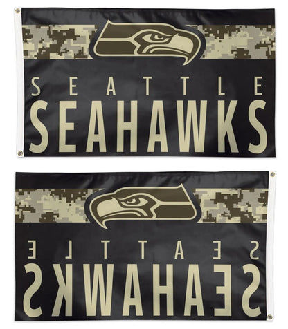 Seattle Seahawks Digi Camo 3x5 Flag