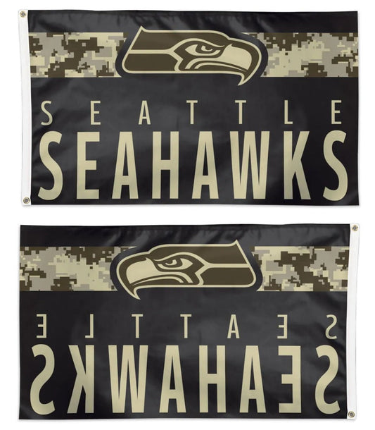 Seattle Seahawks Digi Camo 3x5 Flag