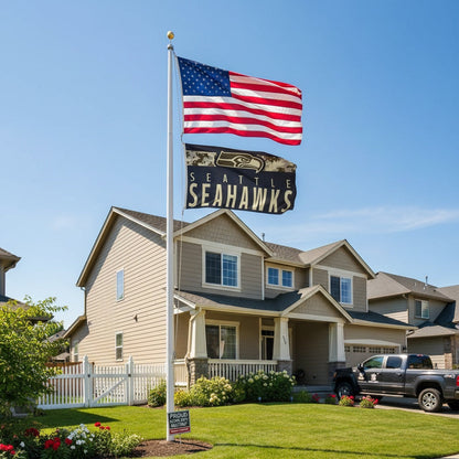 Seattle Seahawks Digi Camo 3x5 Flag