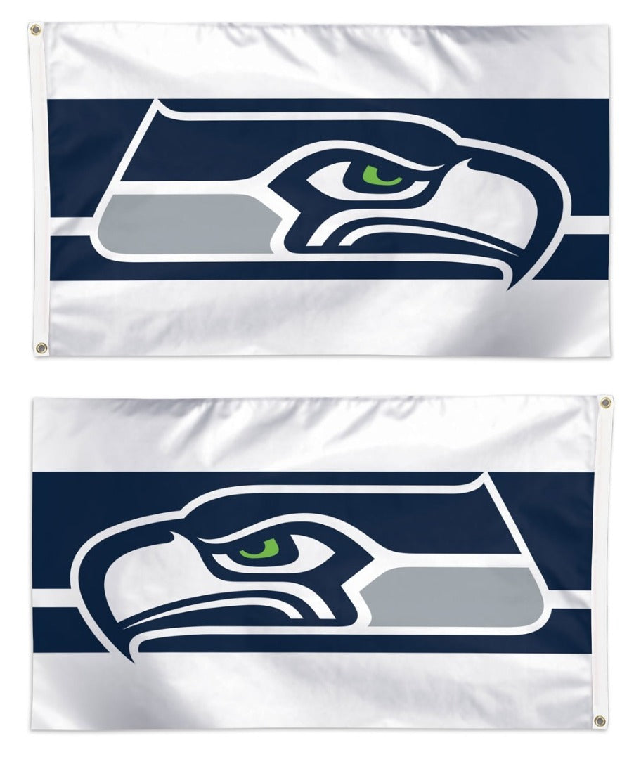 Seattle Seahawks Flag 3x5 Away Stripe