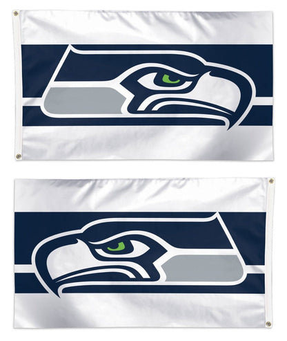 Seattle Seahawks Flag 3x5 Away Stripe