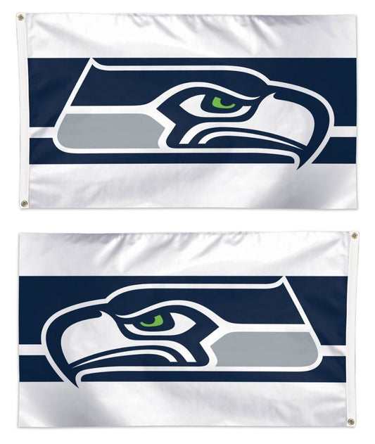 Seattle Seahawks Flag 3x5 Away Stripe