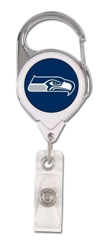 Seattle Seahawks Reel 2 Sided Retractable Badge Holder