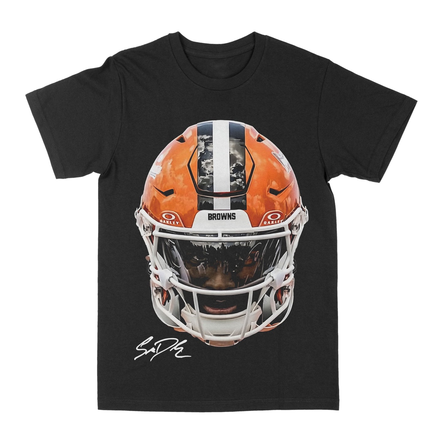 Shedeur Sanders "Big Face Helmet" Graphic Tee
