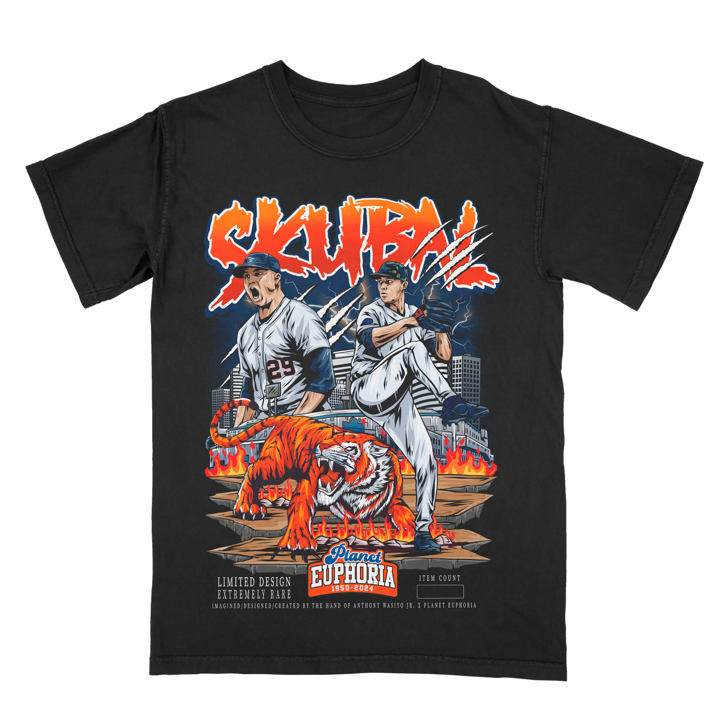 Tarik Skubal Limited Edition MLB Player Graphic T-Shirt