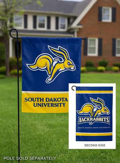 South Dakota State University Jackrabbits Garden Flag 2 Sided SDSU