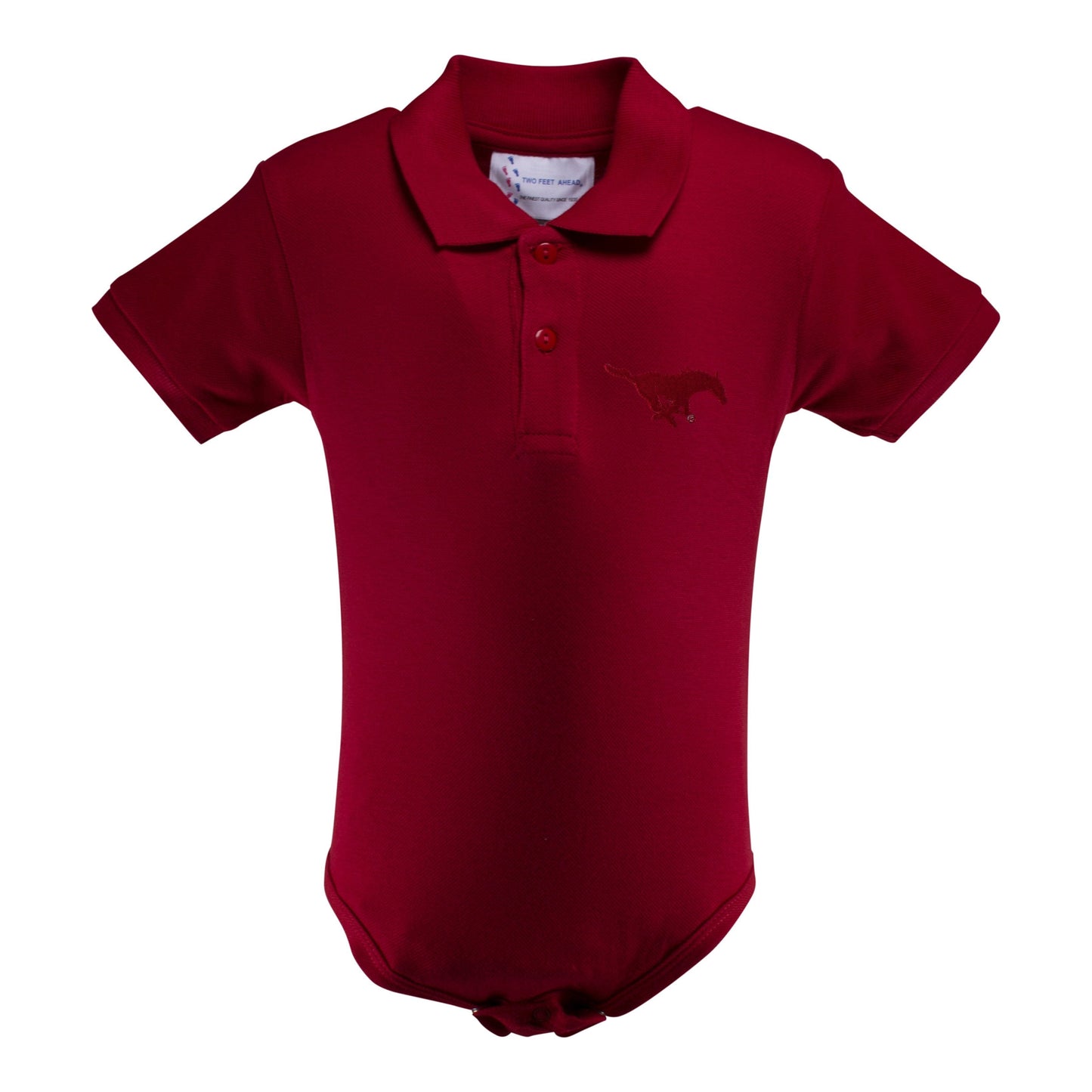 Southern Methodist Golf Shirt Romper