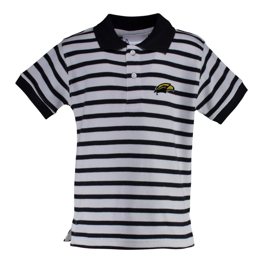 Southern Miss Stripe Golf Shirt