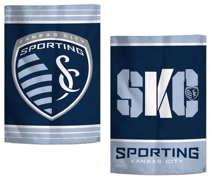 Sporting Kansas City 2 Sided Garden Flag