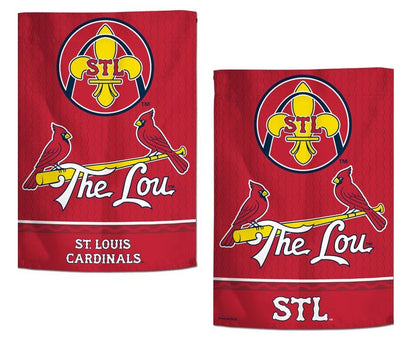 St Louis Cardinals Garden Flag 2 Sided The Lou