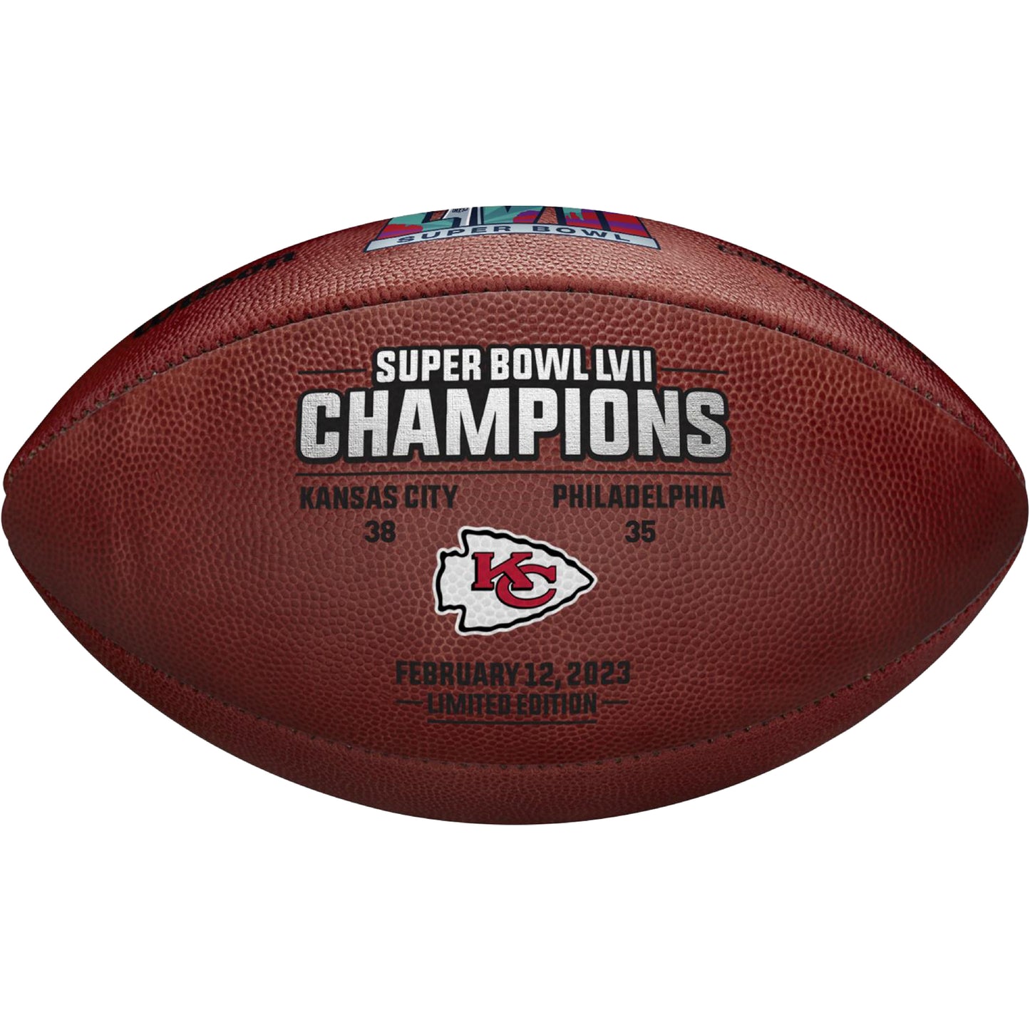 Superbowl 57 Official Chiefs Championship Football