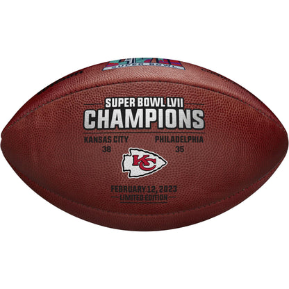 Superbowl 57 Official Chiefs Championship Football
