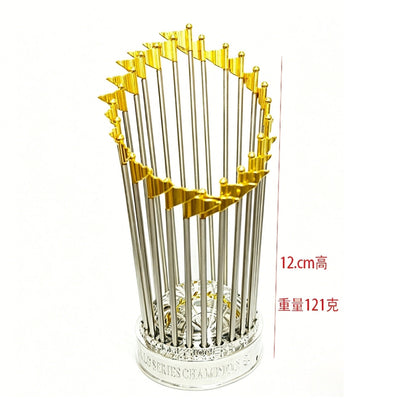 2025 Los Angeles Baseball Championship Replica Ring & Trophy Set – Fan Collectible Jewelry Gift