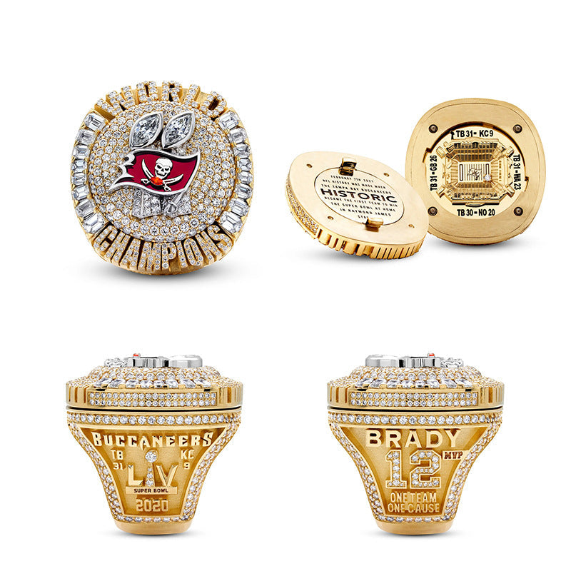 Tampa Bay Football Championship Rings Set – Limited Edition Collectible