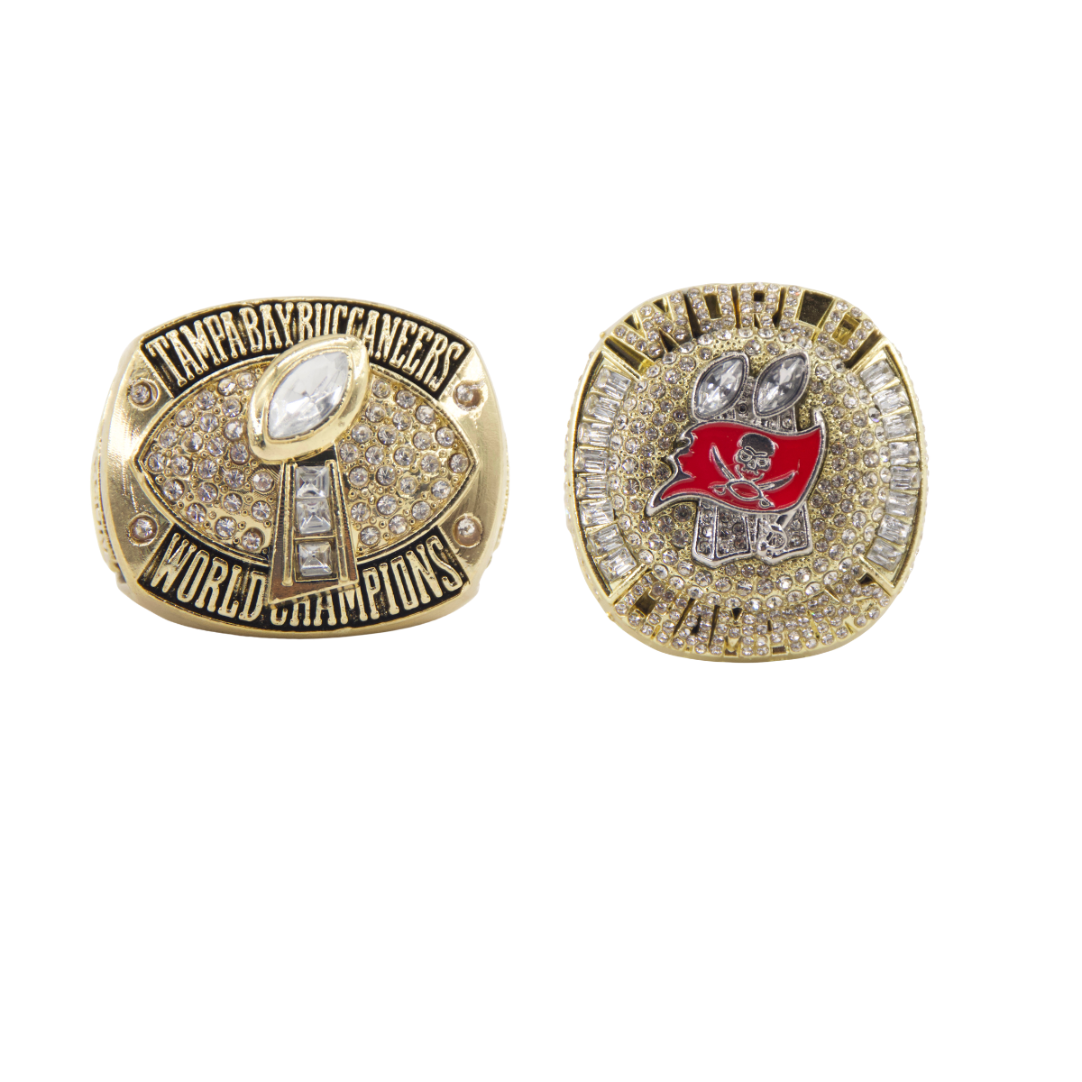 Tampa Bay Football Championship Rings Set – Limited Edition Collectible