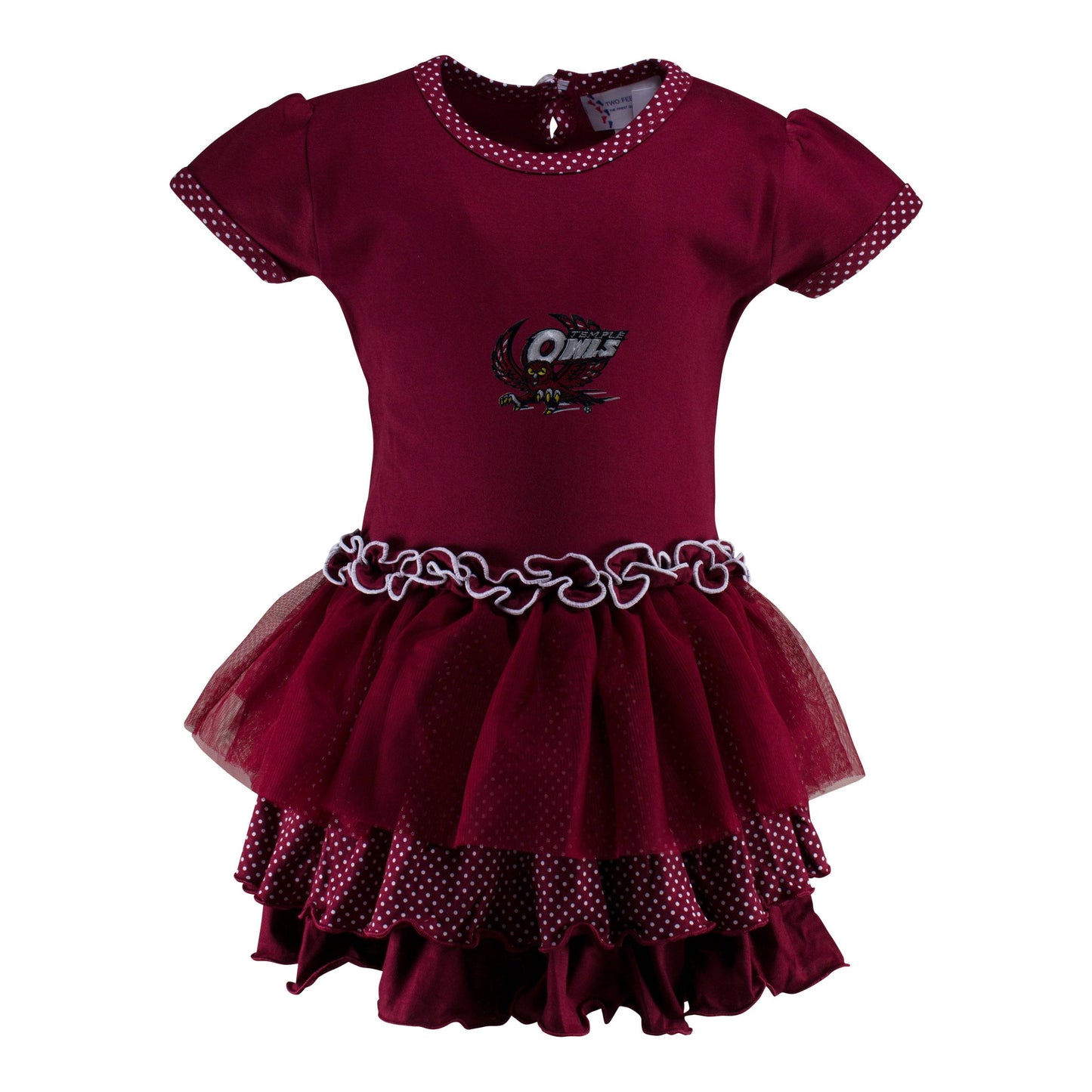 Temple Pin Dot Tutu Dress