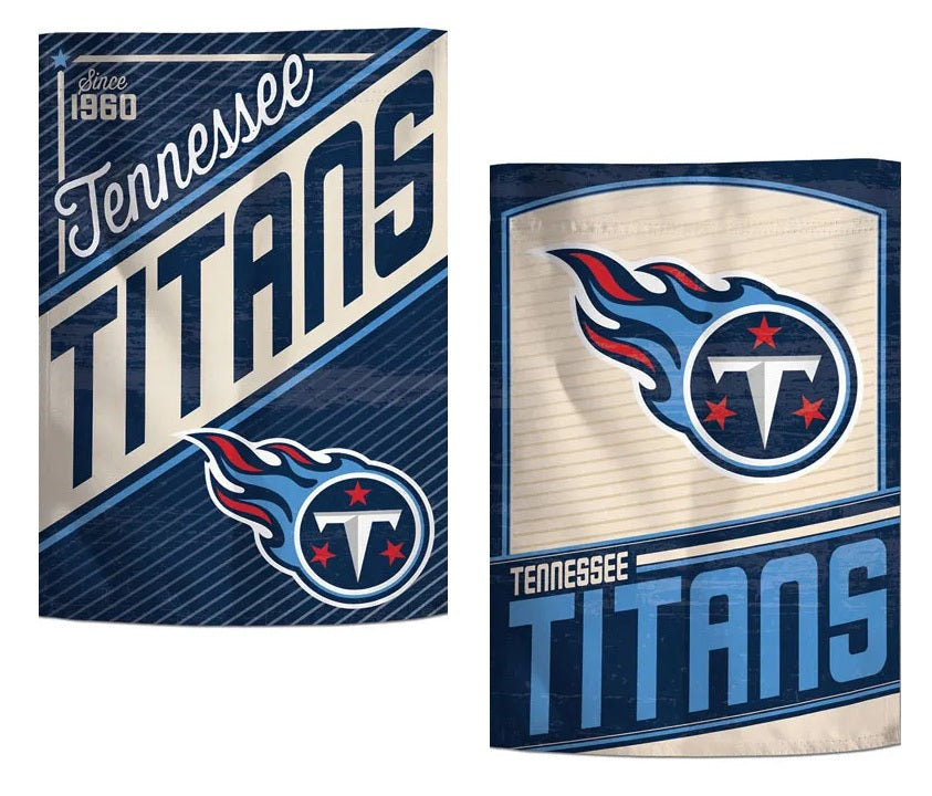 Tennessee Titans 2 Sided Classic Garden Flag