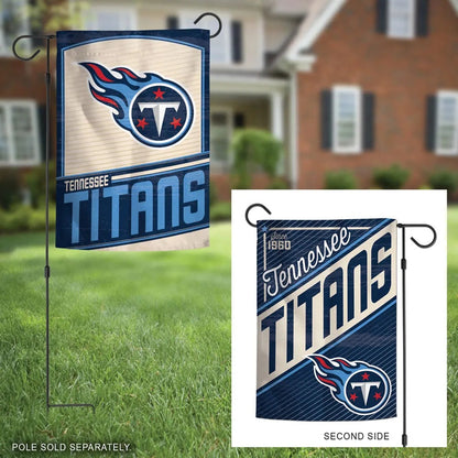 Tennessee Titans 2 Sided Classic Garden Flag