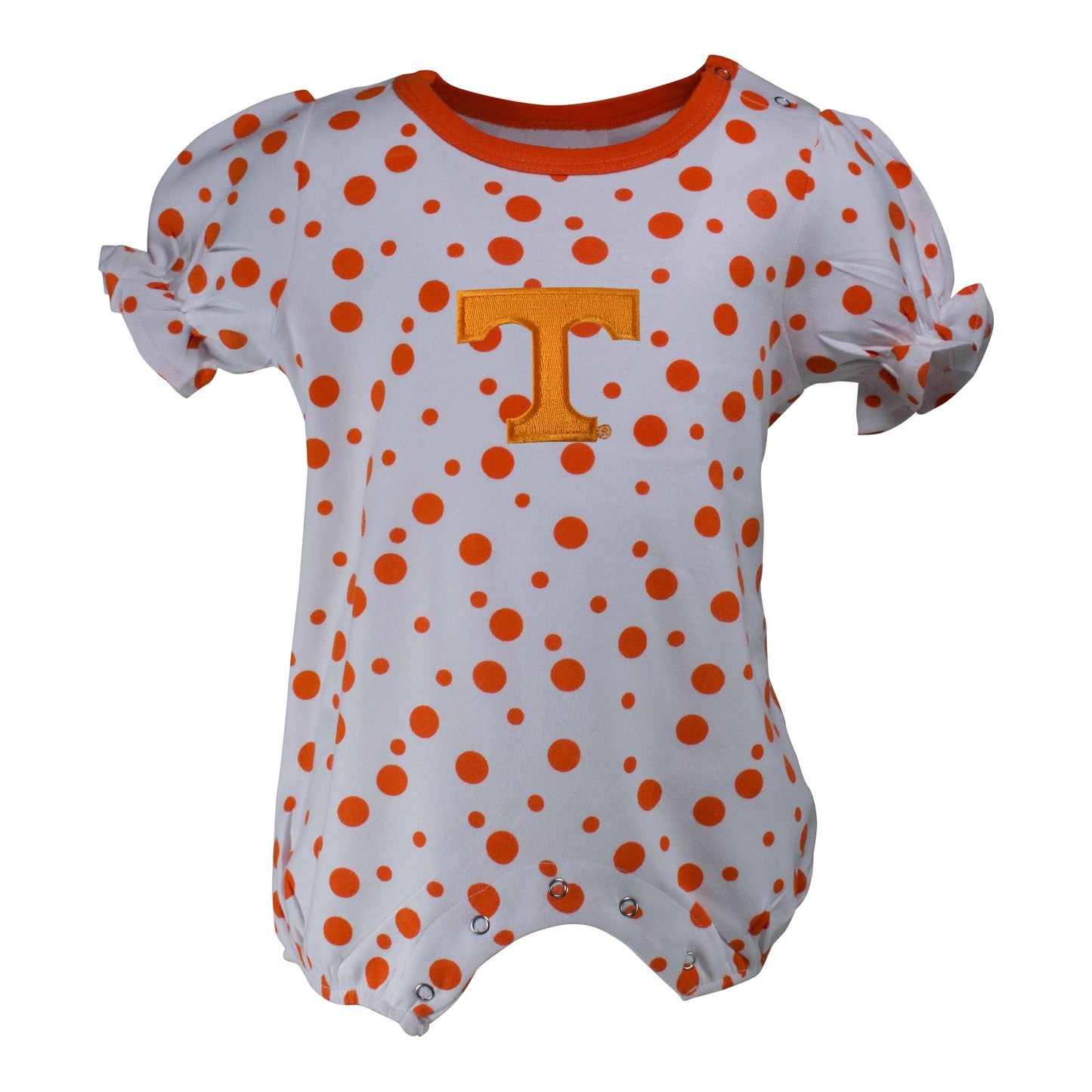 Tennessee Polka Dot Girl's Romper