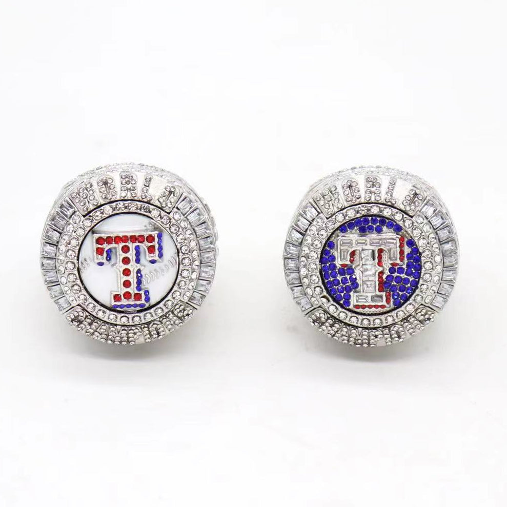 2023 Texas Rangers Baseball Championship Ring Replica – Corey Seager #5 Fan Exclusive Commemorative Collectible Gift
