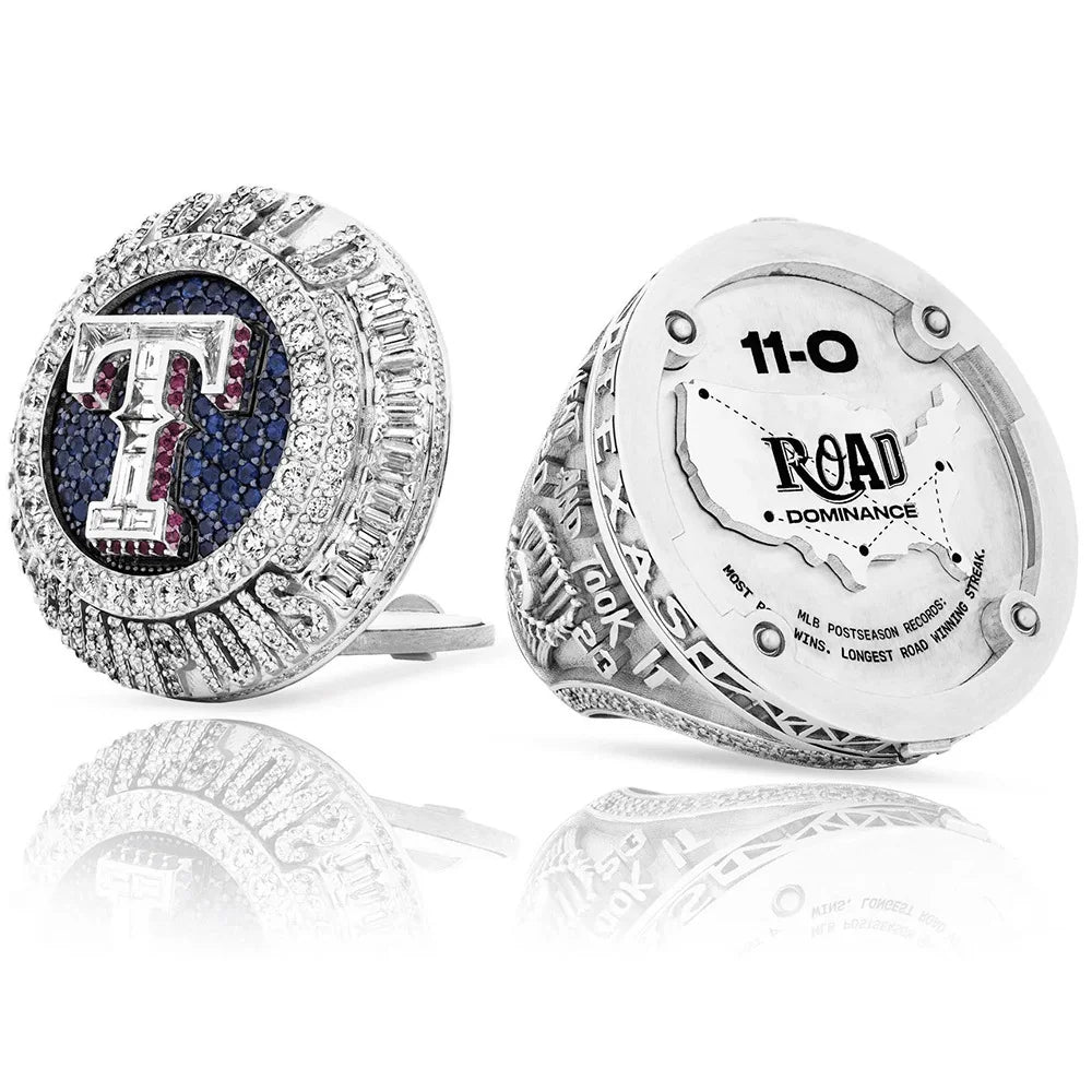 2023 Texas Rangers Baseball Championship Ring Replica – Corey Seager #5 Fan Exclusive Commemorative Collectible Gift