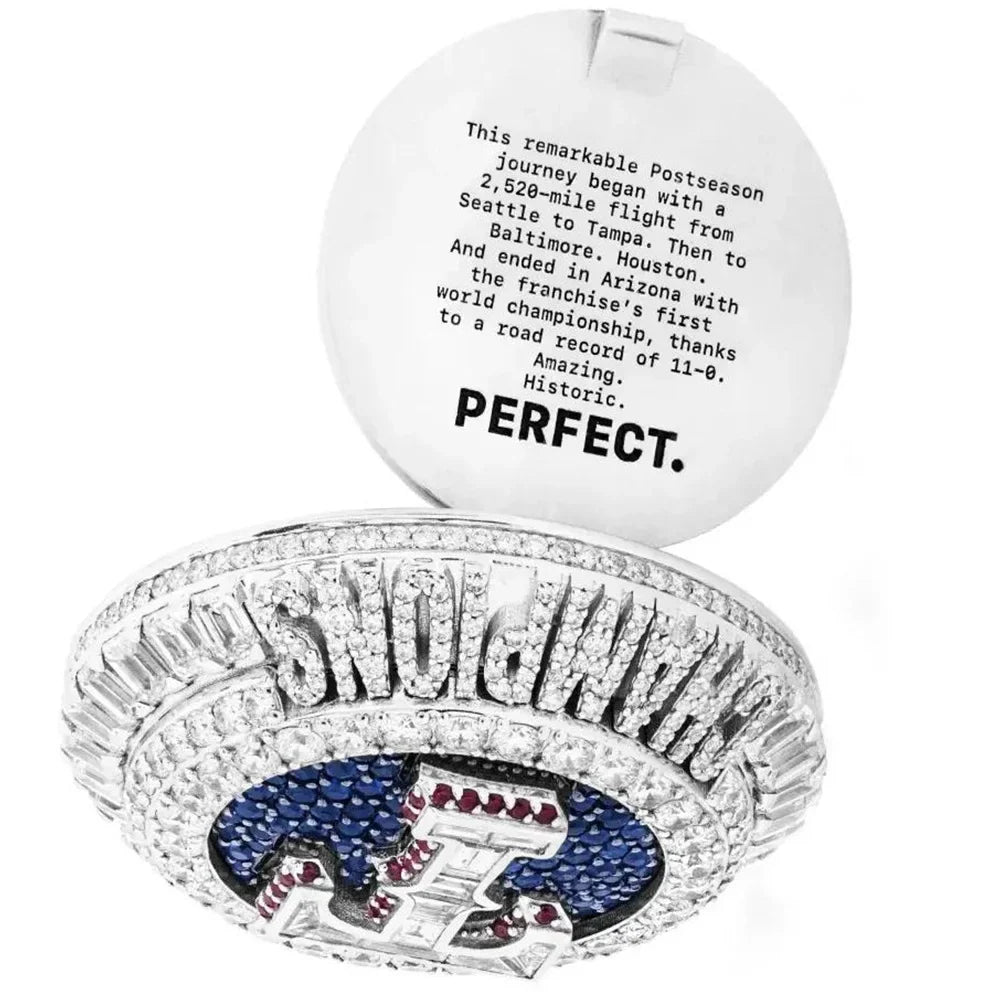 2023 Texas Rangers Baseball Championship Ring Replica – Corey Seager #5 Fan Exclusive Commemorative Collectible Gift