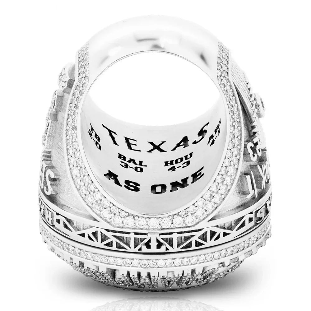 2023 Texas Rangers Baseball Championship Ring Replica – Corey Seager #5 Fan Exclusive Commemorative Collectible Gift